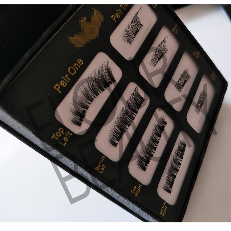 Private label 3D magnetic eyelashes manufacturer China ED15